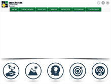 Tablet Screenshot of efficacitas.com